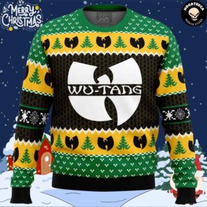 Yah Its Christmas Time Yo Wu Tang Clan For Family And Friends Chirstmas Gifts 2024 Xmas Ugly Sweater