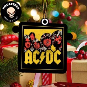 AC DC Rock Band Christmas Gift Tree Decorations Ornament