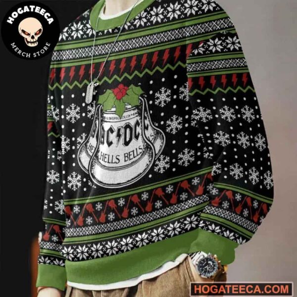 ACDC Hells Bells The Christmas Christmas Sweater Chirstmas Gifts 2024 Xmas For Family And Friends Ugly Sweater