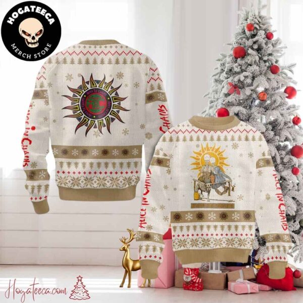 Alice In Chains Ugly Christmas Sweater Chirstmas Gifts 2024 Xmas For Family And Friends Ugly Sweater