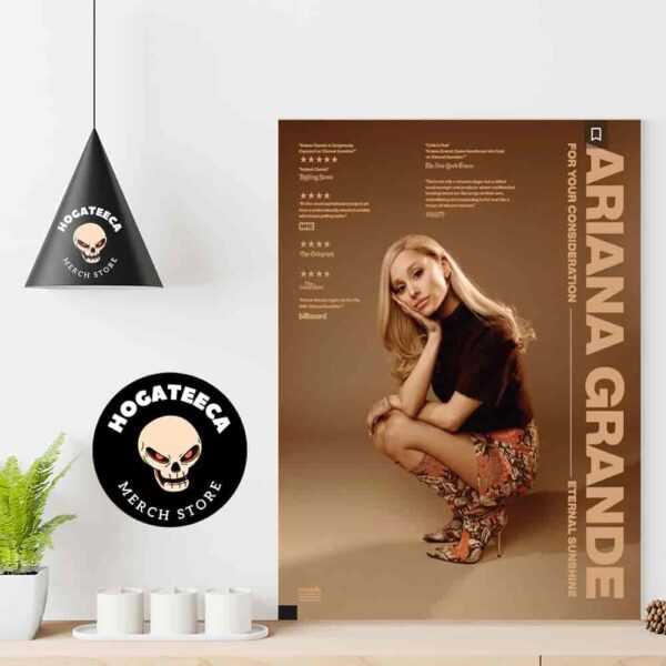 Ariana Grande For Your Consideration Banner For The 2025 Grammys Home Decor Poster Canvas