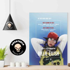 Billie Eilish For Your Consideration Banner For The 2025 Grammys Home Decor Poster Canvas