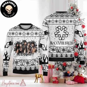 Black Veil Brides Christmas Sweater Chirstmas Gifts 2024 Xmas For Family And Friends Ugly Sweater