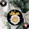 Blink 182 2024 Tour Smiley Face Christmas 2024 Tree Decorations Ornament