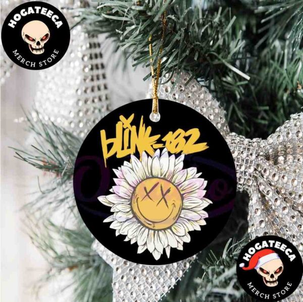 Blink 182 Classic Rock Daisy Christmas 2024 Tree Decorations Ornament