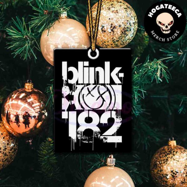 Blink 182 Pop Punk Band Christmas 2024 Tree Decorations Ornament