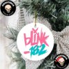 Blink 182 Pop Punk Band World Tour LA CA Christmas 2024 Tree Decorations Ornament