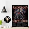 Billy Strings Show On Oct 18-19th 2024 At The Orion Amphitheater Huntsville Alabama Home Decor Poster Canvas