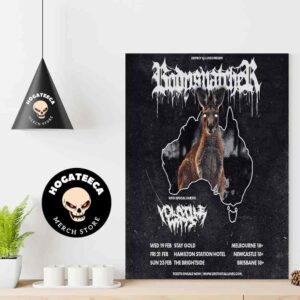 Bodysnatcher Merch For Show In Australia February 2025 Perfomances Schedule Home Decor Poster Canvas