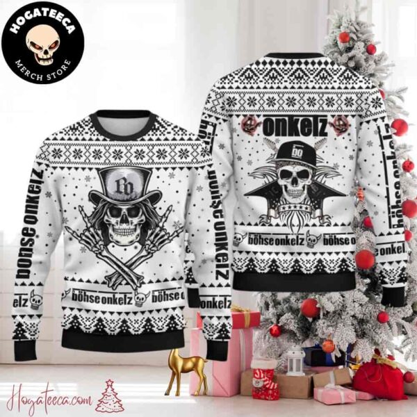 Bohse Ibkelz Rock Band Chirstmas Gifts 2024 Xmas For Family And Friends Ugly Sweater