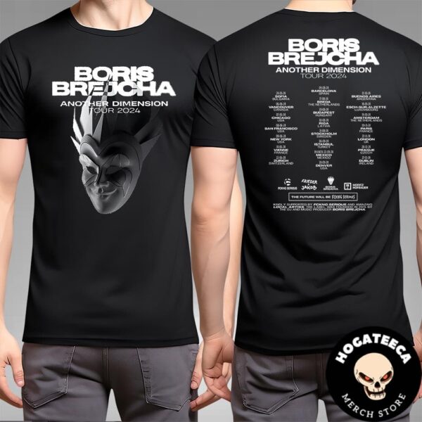 Boris Brejcha Another Dimension Tour Dates 2024 Two Sides Unisex T-Shirt