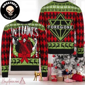 Bravado Foregone In Flames Chirstmas Gifts 2024 Xmas For Family And Friends Ugly Sweater