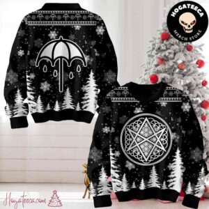 Bring Me The Horizon Logo Rock Band Ugly Christmas Sweater Chirstmas Gifts 2024 Xmas For Family And Friends Ugly Sweater