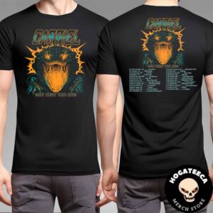 Cardiel West Coast Tour 2024 Schedule List Two Sides Unisex T Shirt