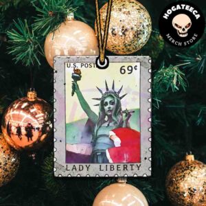 Chappell Roan Lady Liberty Midwest Princess Christmas 2024 Tree Decorations Ornament