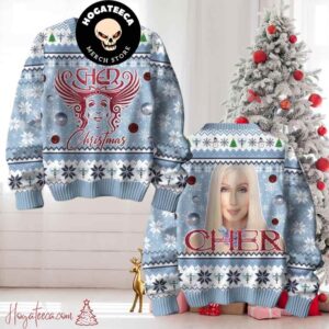 Cher Ugly Christmas Sweater Chirstmas Gifts 2024 Xmas For Family And Friends Ugly Sweater