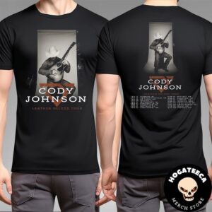 Cody Johnson Leather Deluxe Tour Dates 2025 Two Sides Unisex T-Shirt