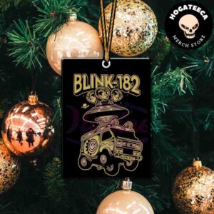 Comfort Colors Blink 182 Ufo American Rock Band Christmas 2024 Tree Decorations Ornament