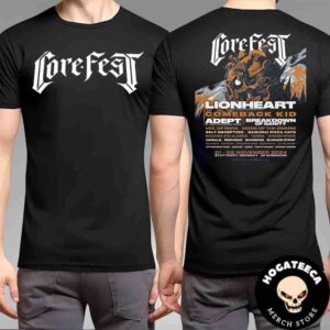 Core Fest 2024 On 1-2 November 2024 In Stuttgart Germany Im Wizemann Two Sides Unisex T-Shirt