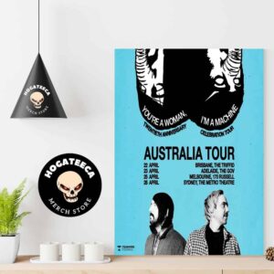 Death From Above 1979 Australia Tour 2025 Shedule Performance Home Decor Poster Canvas