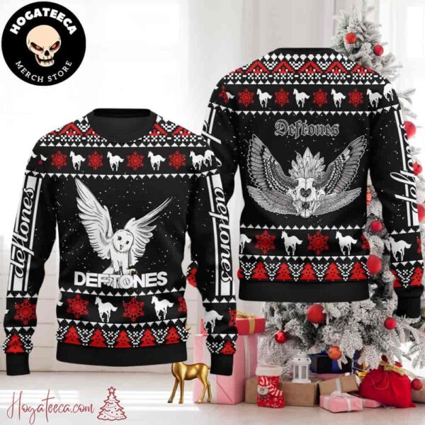 Deftones Chirstmas Gifts 2024 Xmas For Family And Friends Ugly Sweater