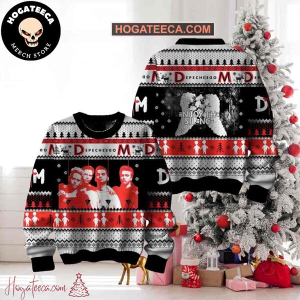 Depeche Mode Enjoy The Silence Ugly Christmas Sweater Chirstmas Gifts 2024 Xmas For Family And Friends Ugly Sweater