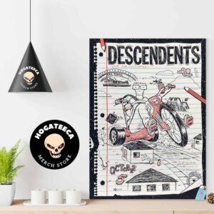 Descendents at PUNK in Drublic San Pedro California on October 5 2024 Home Decor Poster Canvas