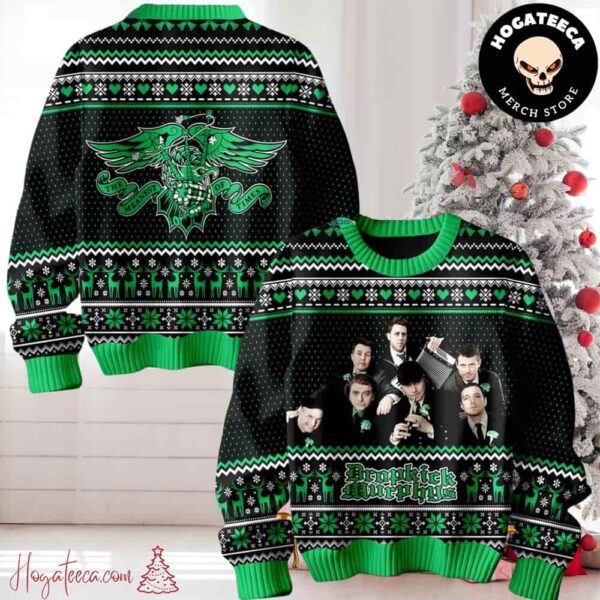 Dropkick Murphys The Meanest Of Time 2024 Ugly Christmas Sweater Chirstmas Gifts 2024 Xmas For Family And Friends Ugly Sweater