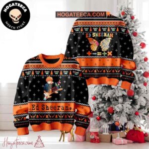 Ed Sheeran Mathematics Celebration Ugly Christmas Sweater Chirstmas Gifts 2024 Xmas For Family And Friends Ugly Sweater