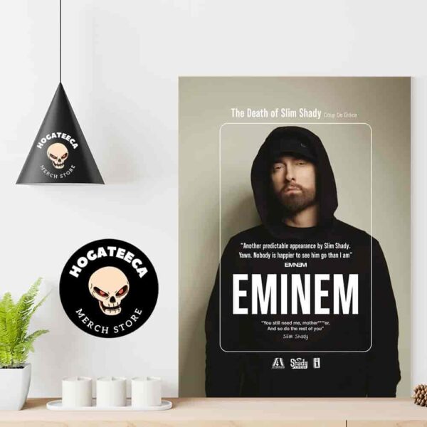 Eminem For Your Consideration Banner For The 2025 Grammys Home Decor Poster Canvas