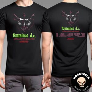 Fontaines D C Band Australia And New Zealand 2025 Show Schedule Unisex T-Shirt