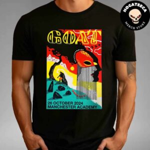 Goat Band Merch For Show On October 26 2024 At Manchester Academy Unisex T-Shirt