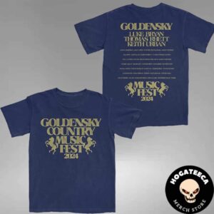 GoldenSky Country Music And Beer Festival October 2024 Sacramento CA Ballroom Two Sides Unisex T-Shirt