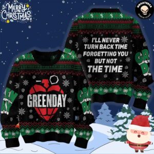 Green Day Whatsername Ugly Christmas Sweater Chirstmas Gifts 2024 Xmas For Family And Friends Ugly Sweater