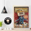 Goose The Band Merch In Winston-Salem Nc On 10 25 2024 At Lawrence Joel Veterans Memorial Coliseum Home Decor Poster Canvas