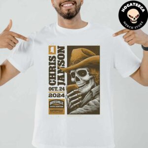 Chris Janson Half Hazard Press Merch On Oct 24 2024 At Batesville Civiv Ceneter In Batesville Mississippi Unisex T-Shirt