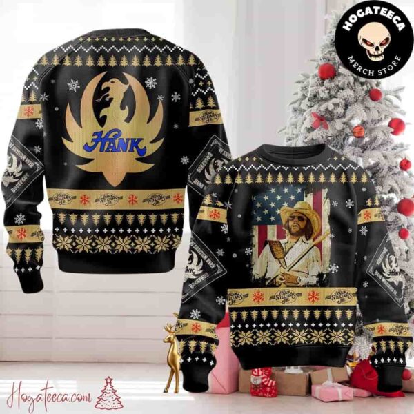 Hank Williams Jr A Country Boy Can Survive Christmas Sweater Chirstmas Gifts 2024 Xmas For Family And Friends Ugly Sweater