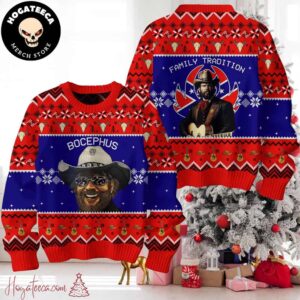 Hank Williams Jr Family Tradition Ugly Christmas Sweater Chirstmas Gifts 2024 Xmas For Family And Friends Ugly Sweater