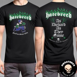 Hatebreed Merch In Vancouver At The Vogue Theatre On October 19 2024 Two Sides Unisex T-Shirt