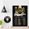 Lovebites Eternal Phenomenon Tour 2025 Tour Schedule List Date Home Decor Poster Canvas