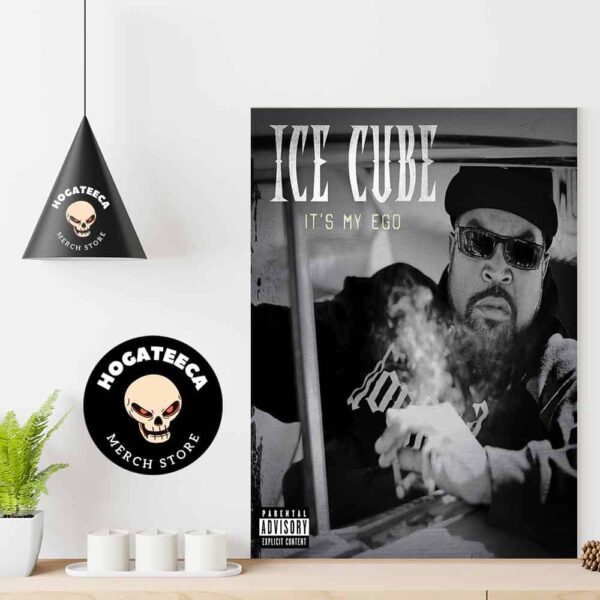 Ice Cube to Release New Single Its My Ego on October 18 2024 Home Decor Poster Canvas