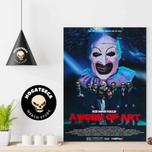 Ice Nine Kills A Work Of Art X Terrorizing 3 Movie Home Decor Poster Canvas