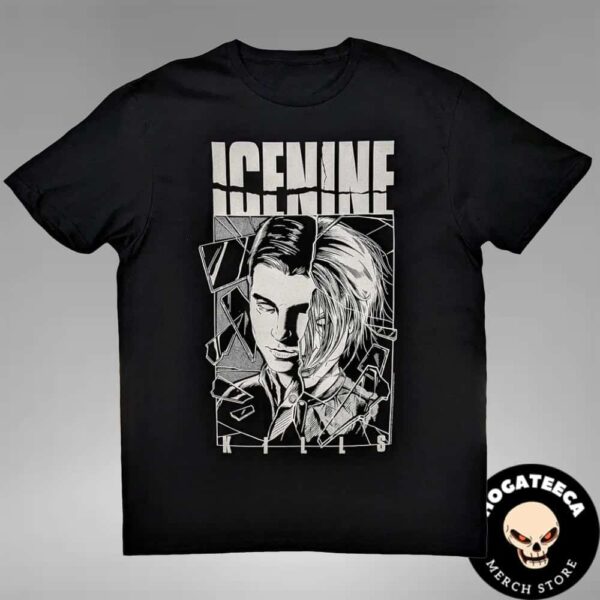 Ice Nine Kills Shower Scene Split Face Slim Fit Merch Unisex T-Shirt