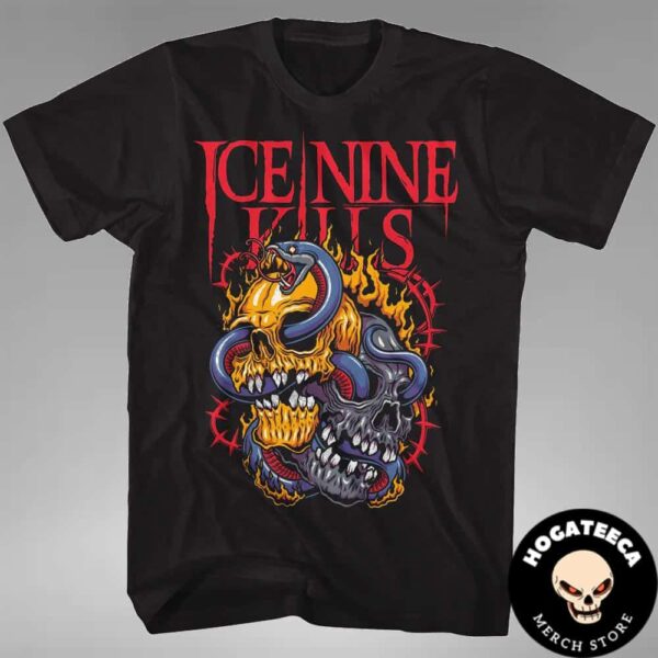 Ice Nine Kills Snake Skulls Merch Unisex T-Shirt