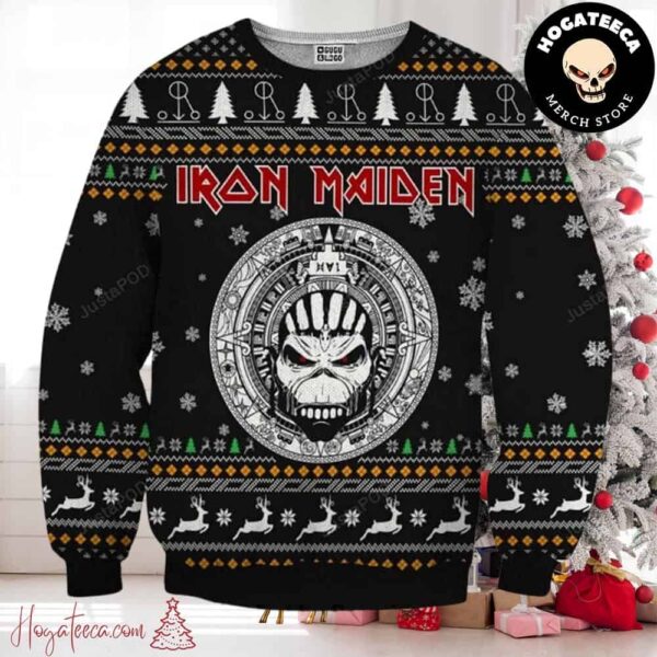 Iron Maiden All I Want For Christmas Chirstmas Gifts 2024 Xmas For Family And Friends Ugly Sweater