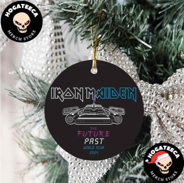 Iron Maiden Future Past World Tour 2024 Christmas Xmas Tree Decorations Ornament