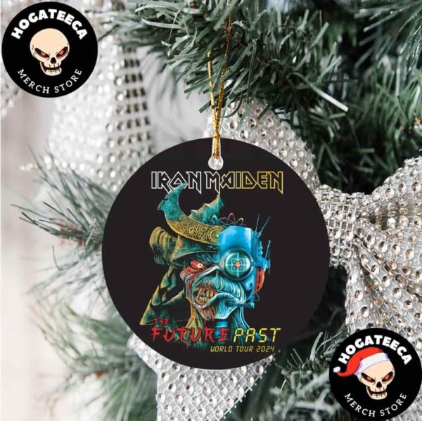 Iron Maiden The Future Past 2024 Tour Tree Decorations Ornament