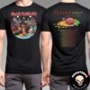 Iron Maiden The Future Past Tour 2024 California Schedule List Dates Route 666 Racing Club San Diego Los Angeles Sacramento Las Vegas Chula Vista Two Sides Unisex T-Shirt