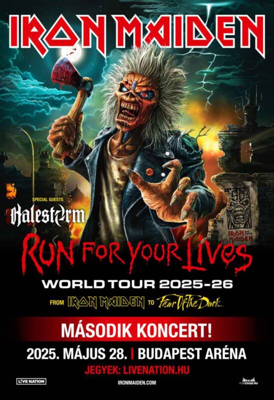 Iron Maiden 2025 HUN artwork 2nd show added vertical 800x1166 11zon