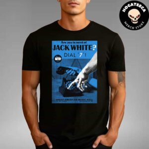 Jack White Merch At Great American Music Hall PO Box On Oct 04 2024 In Sanfrancisco 415 CA Unisex T-Shirt